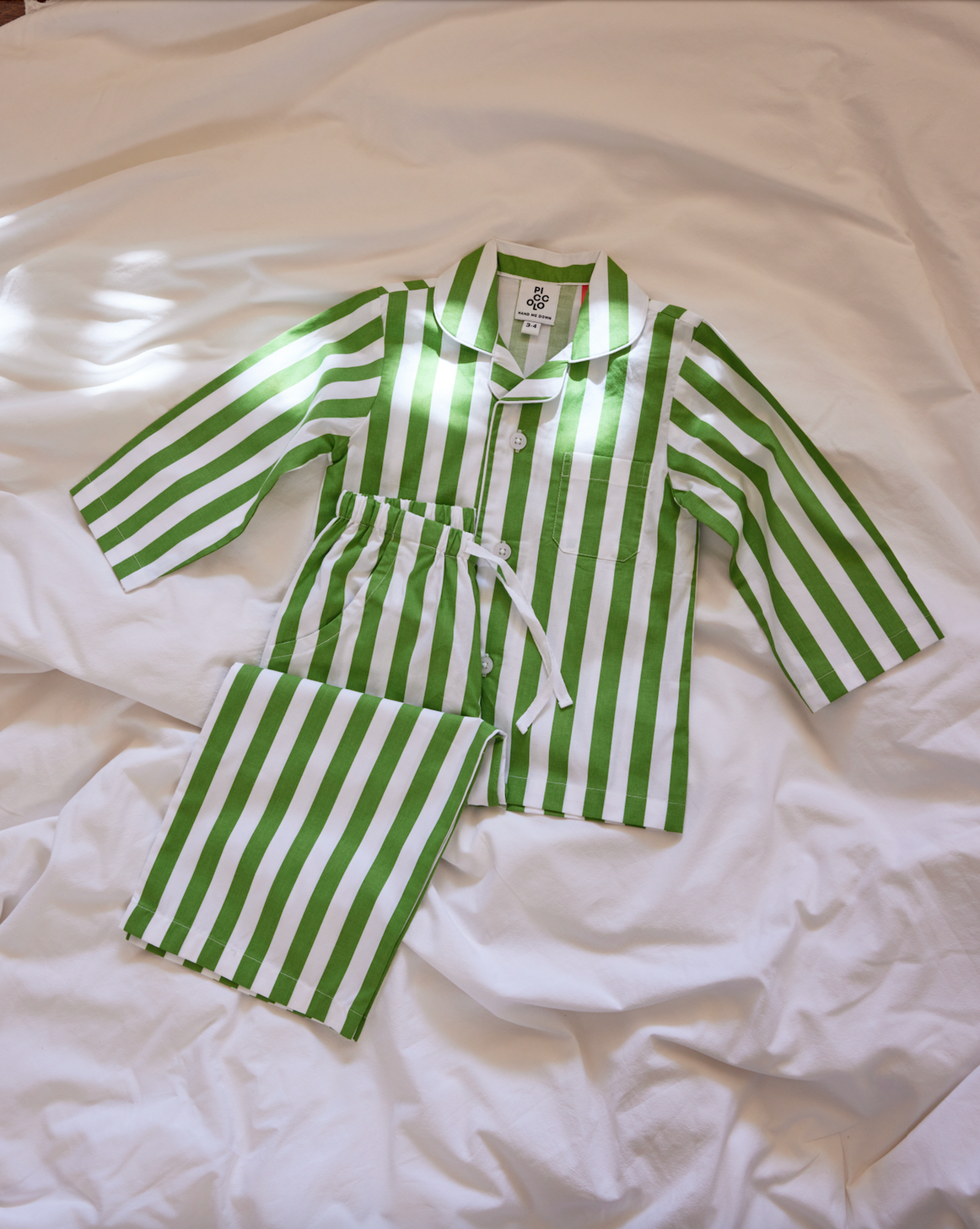 Winter Pyjama Set - Meadow Green
