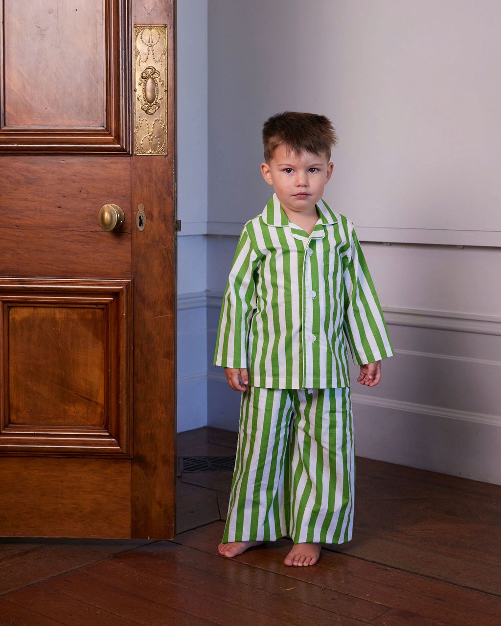 Winter Pyjama Set - Meadow Green