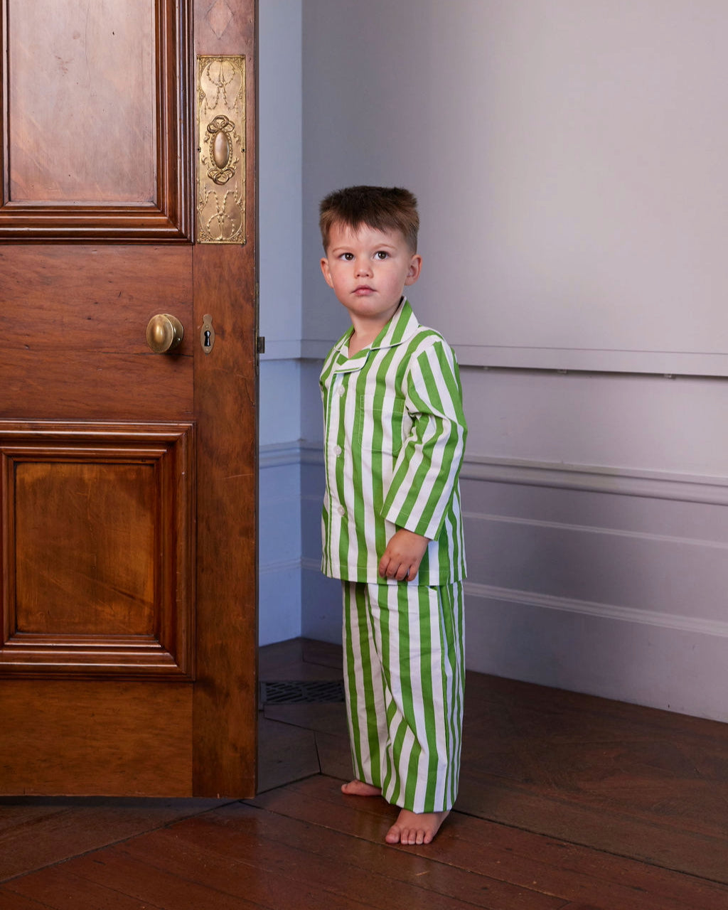 Winter Pyjama Set - Meadow Green