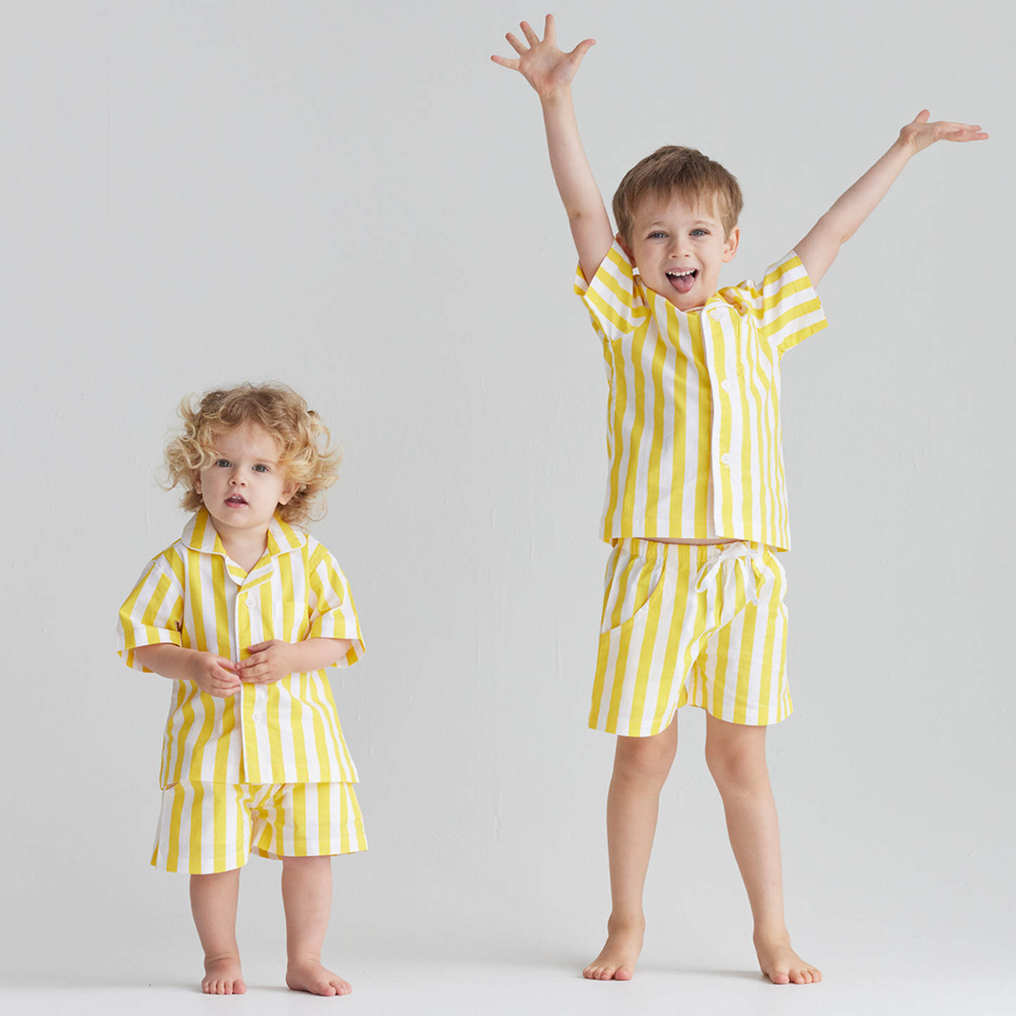 Summer Pyjama Set - Sunshine Yellow