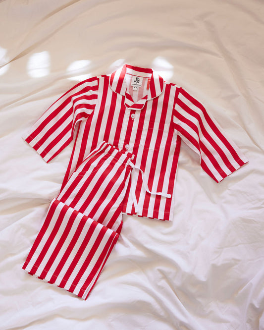 Winter Pyjama Set - Carnival Red