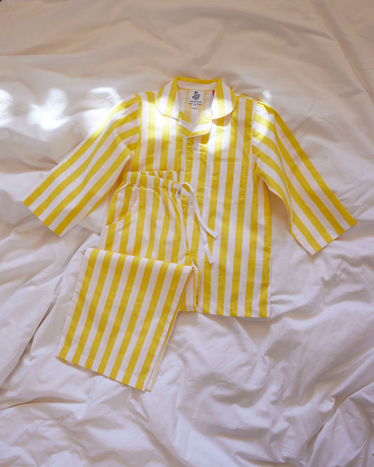 Winter Pyjama Set - Sunshine Yellow